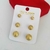 Trio Brinco Dourado BJ042