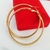 Brinco Argola Dourado BJ048
