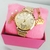 Kit Relogio Feminino + Colar , brincos e caixinhas