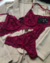 Conjunto Vinho Sem Bojo Com Aro