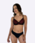 Conjunto Rendado Preto e Vermelho - comprar online