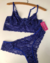 Conjunto Azul Sem Bojo Com Aro na internet