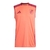 Camisa Regata River Plate Treino 24/25 - Torcedor Adidas Masculina - Laranja com detalhes em vermelho