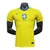 Camisa Seleção Brasileira I 25/26 - Jogador Nike Masculina - Amarela com detalhes em azul e verde