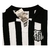 Camisa Retrô Santos 1956 - Masculina - Branca e preta on internet