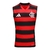 Camisa Regata Flamengo I 25/26 - Torcedor Adidas Masculina - Preta e vermelha