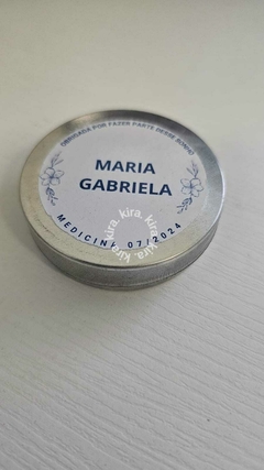 10 Latinhas 20g - Vela Aromática de Lembrancinha - Kira Aromas 