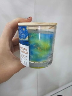 Vela Premium Marmorizada - Verbena Estrelada na internet