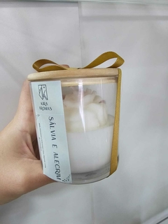 Vela Premium Flower - Sálvia e Alecrim na internet
