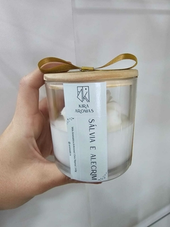 Vela Premium Flower - Sálvia e Alecrim - comprar online