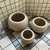 Kit Com 3 Vasos Florença 17x19 Cm 27x24 Cm E 32x32 Cm