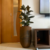 Vaso Decorativo Grande Sala Sacada 57x35 C/ Prato Coletor - Ideias S&A