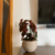 Vaso Decorativo C/prato Coletor 20x21 Cm 27cm Diametro Total - loja online