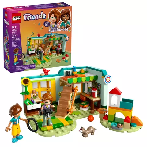 Lego Friends - Quarto Da Autumn (42646) - 222 Peças