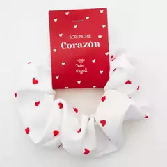 Scrunchie Corazón