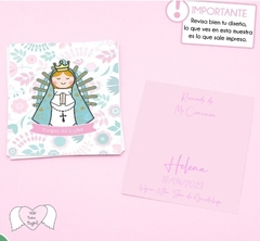 Pack Estampita Grande Personalizada x 12 Unidades - comprar online