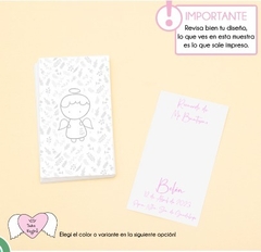 Pack Estampa mini Personalizada (x20 unidades)