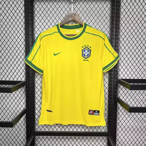 Camisa Nike Brasil 1998 Masculina