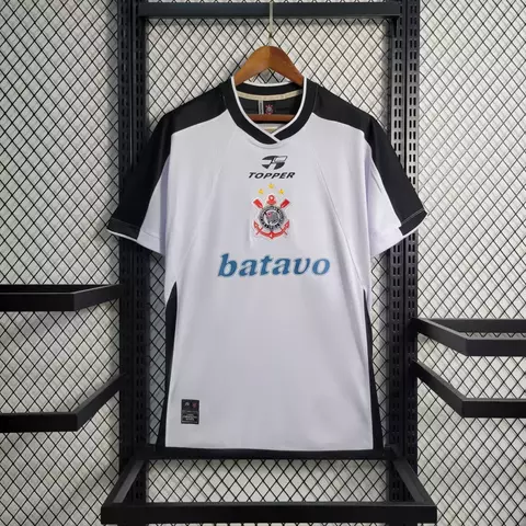 Camisa Corinthians Retrô Topper 2000 - Torcedor Masculino