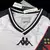 Camisa Vasco da Gama I 24/25 - Torcedor Kappa Masculina - Branca com listras pretas e detalhes em vermelho - FutResenha