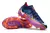 Chuteira Nike Phantom GT 2 Elite DF FG - Azul, roxo e vermelho