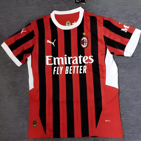 Camisa AC Milan Home 24/25 Torcedor Masculina