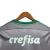 Camisa Palmeiras III Retrô 2015 - Torcedor Masculino -Cinza com detalhes em verde - FutResenha