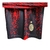 Kit Infantil Milan II 23/24 - Puma - Preto com detalhes em vermelho e dourado - FutResenha