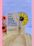 30 Cards com Chaveirho e Florzinha Sempre Viva - Setembro Amarelo - loja online