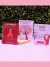 20 Cartões com Chaveirinho com Florzinha Sempre Viva - Dezembro Vermelho - loja online