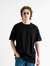 Remera boxy costuras blancas - comprar online