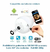 Imagen de Camara Lampara Foco Wifi Led HD 360° Ojo De Pez Vr Cam
