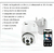 Cámara Domo De Seguridad Vigilancia Inteligente 360 Wifi IP66 - tienda online