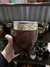 Mate imperial con virola lisa y cuero dibujado
