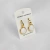 Brinco Madreperola Folhado a Ouro - comprar online