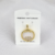 Pingente Opalina Folhado a Ouro - comprar online