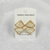 Brinco Nautilus Folhado a Ouro