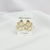 Brinco Nautilus Folhado a Ouro - comprar online