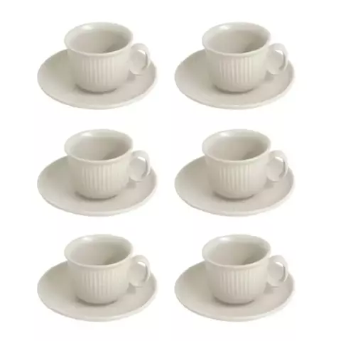 Jogo de Xícaras para chá em cerâmica