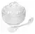 Açucareiro De Cristal Com Colher Imperial - comprar online