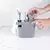 Organizador de pia com Dispenser Trium Bege - Idealle Home Decor