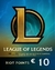 League of Legends Gift Card €10