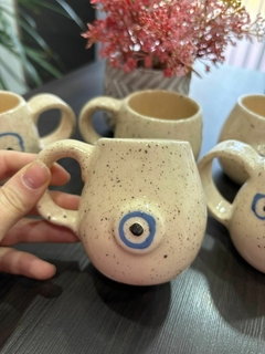 Mate ojo turco ceramica en internet