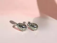 ARO GOTA PASANTE CON STRASS X 1 PAR - comprar online