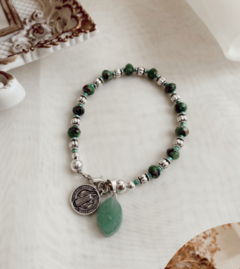 PULSERA BENITO CUARZO VERDE