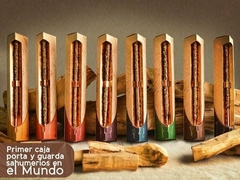 Blend Palo Santo x 7 Varillas Con Caja Porta Sahumerios