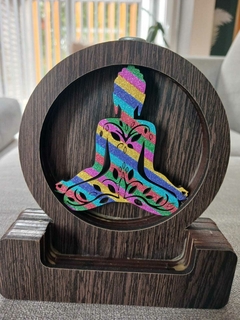 CASCADA DE HUMO MDF GLITTER MEDIANA BUDA COLORES