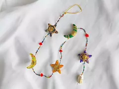 COLGANTE TIRA HINDU ESTRELLA Y LUNA - comprar online