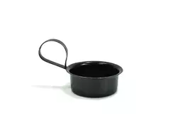 SAHUMADOR / PORTA VELON METAL NEGRO MINI