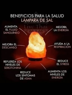 LAMPARA DE SAL DEL HIMALAYA - comprar online